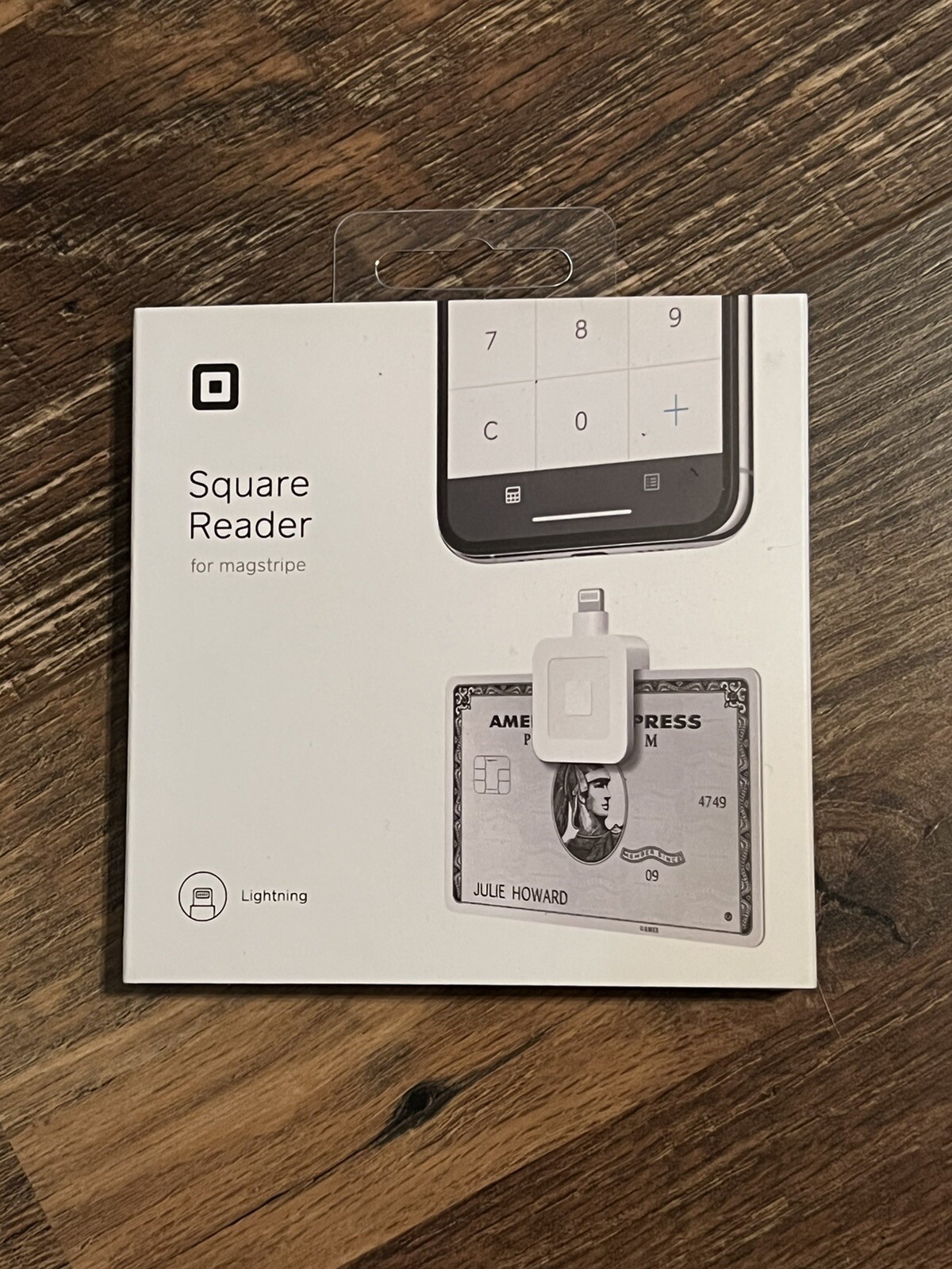 Square Reader For Magstripe Model A-SKU-0523-01 With Lightning Connector