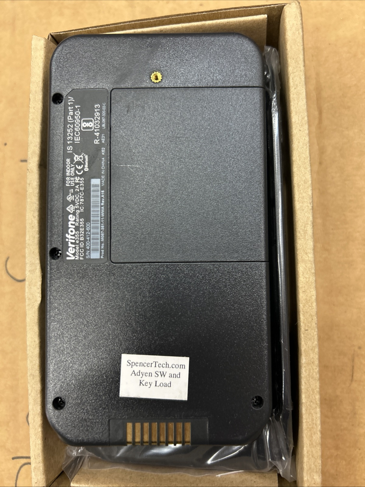 Verifone E355 Mobile Payment Terminal – With Frame