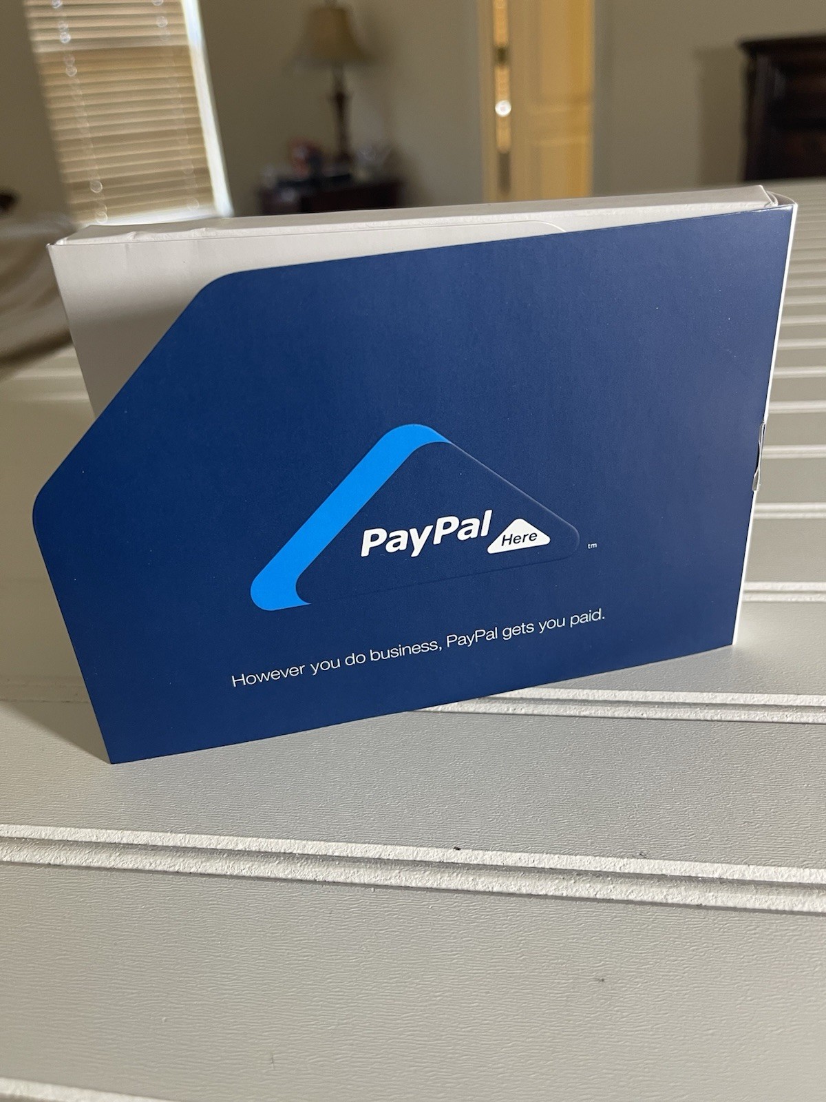 PayPal Here Triangular AUX 3.5mm Port Headphone Jack Credit Debit Card Reader