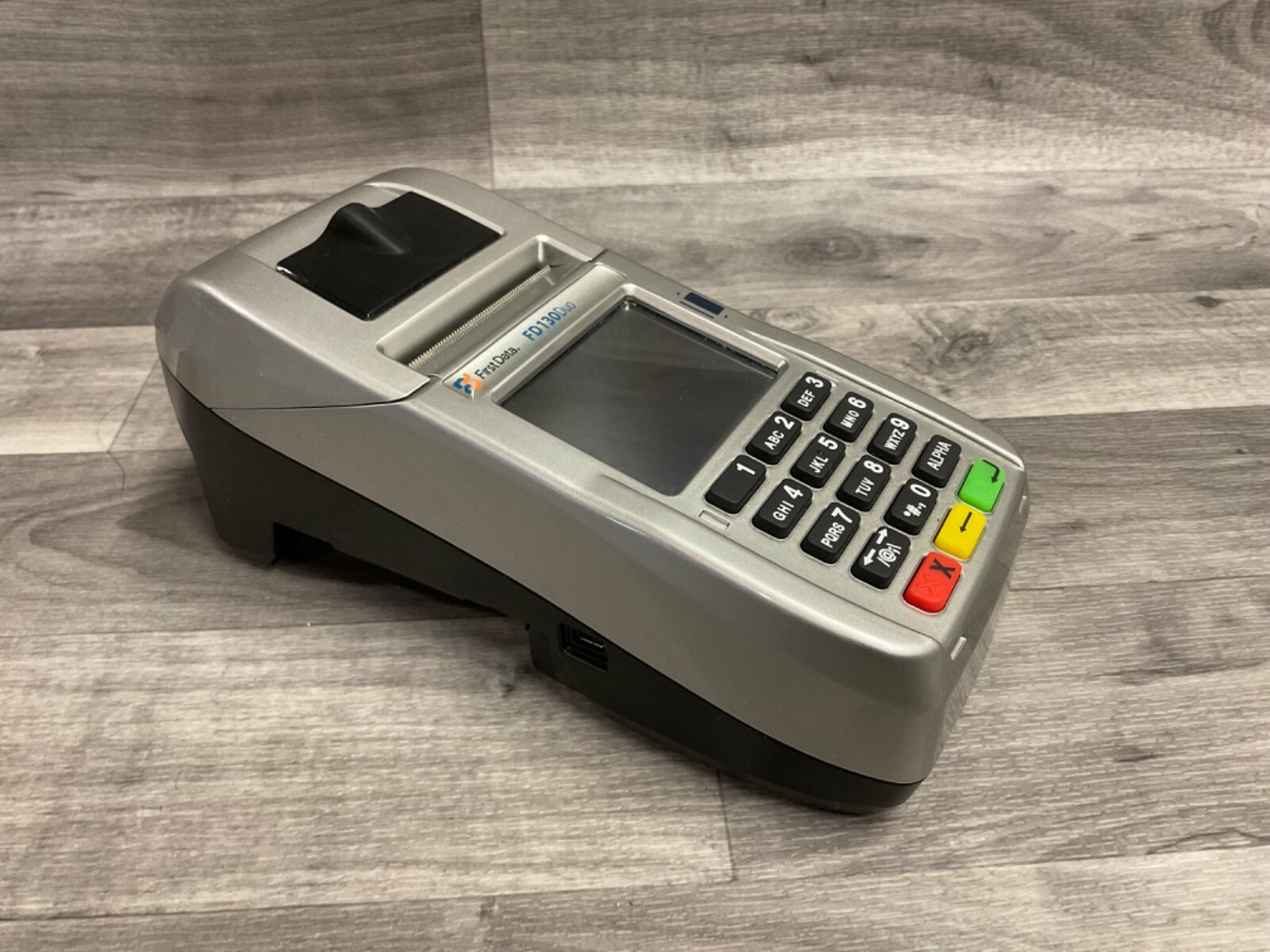 First Data FD130 Duo Credit/Debit Card Machine POS Terminal