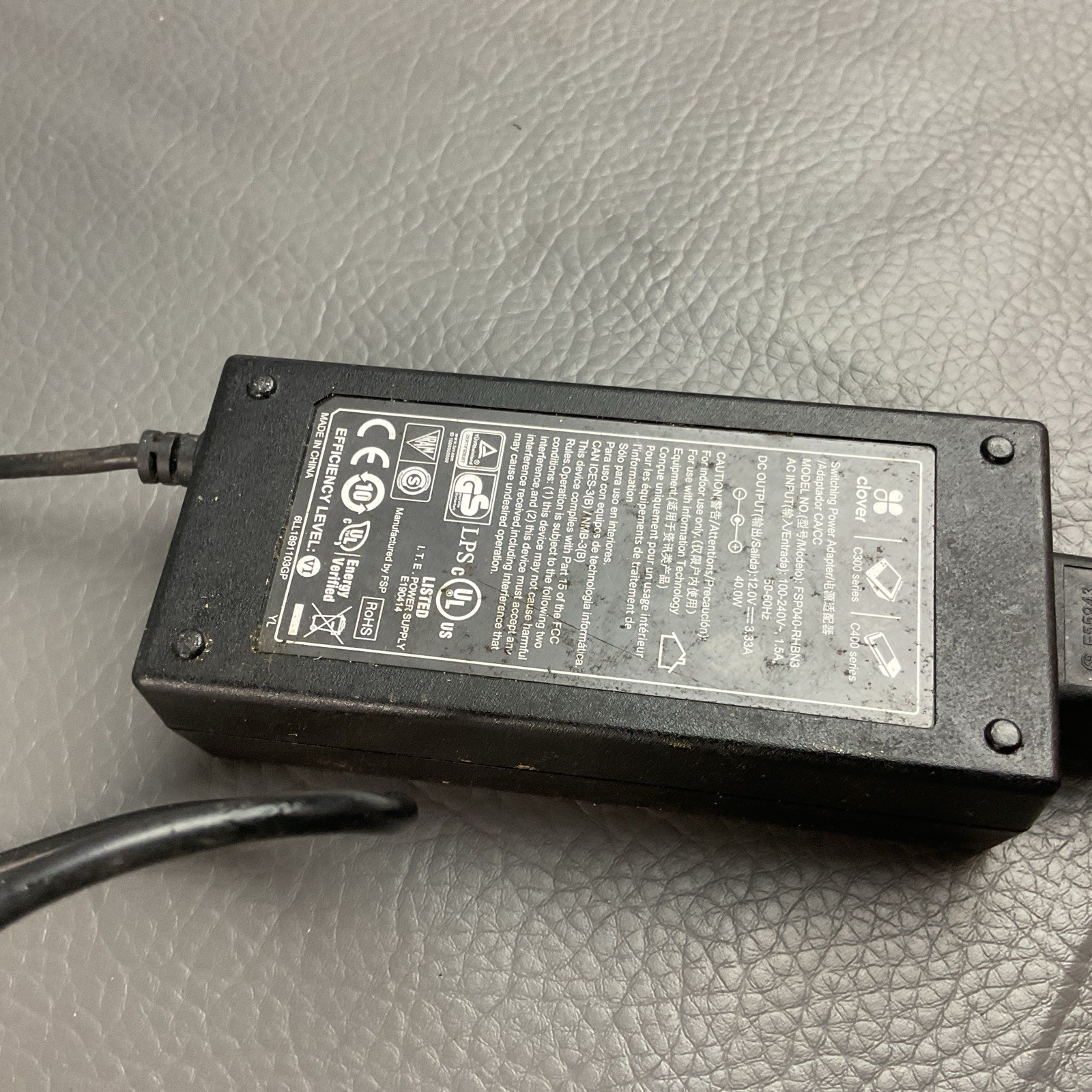 Clover Mini C302U 2nd Gen POS System + Hub & Power Supply–Locked- Working