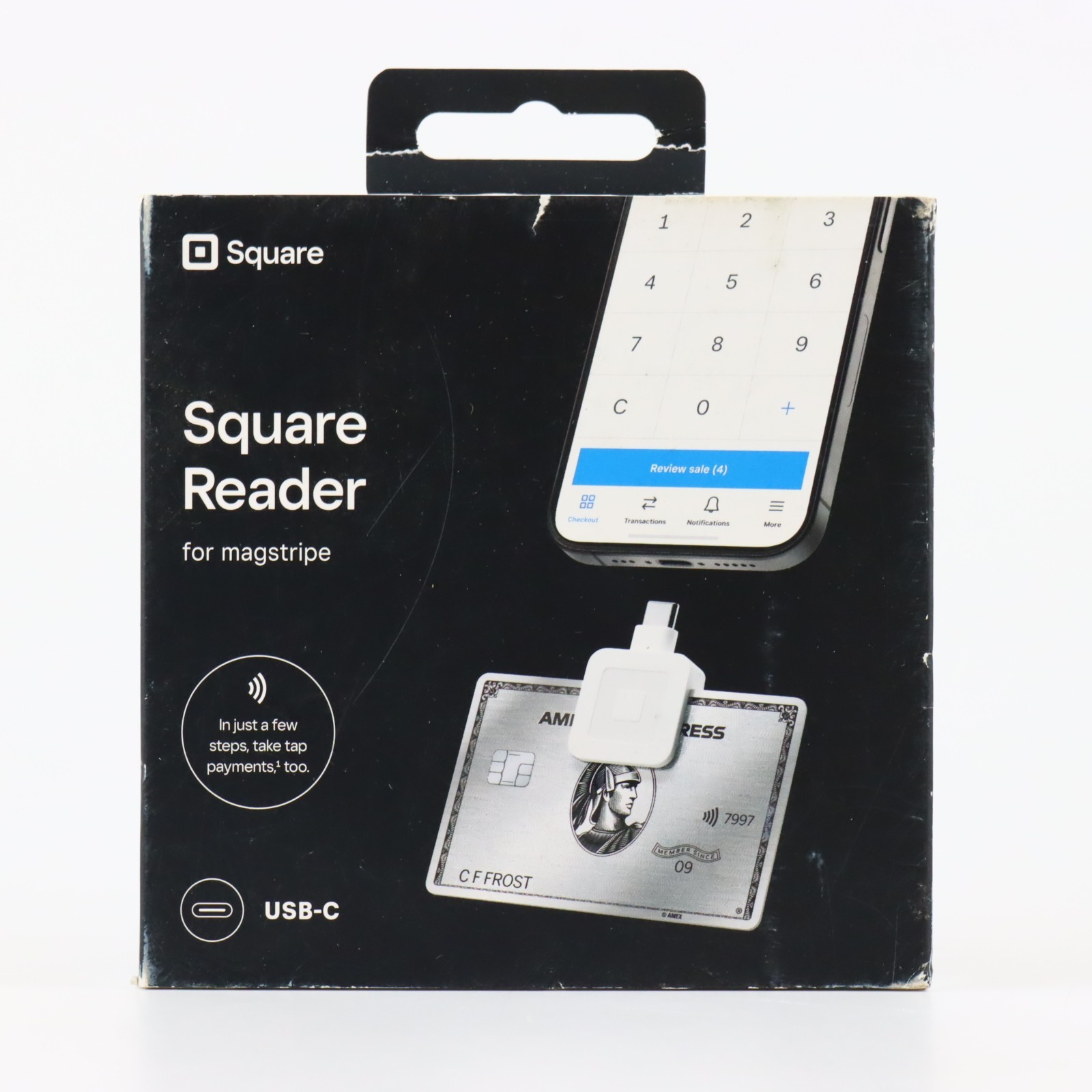 Square Magstripe Card Reader USB-C Mobile Credit Card Reader A-SKU-0862 – NEW