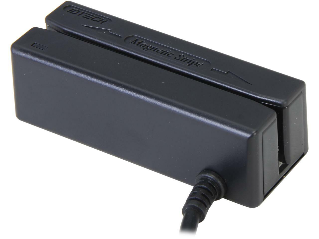 ID TECH IDMB-334133B MiniMag II MagStripe Reader (Black) USB/Keyboard Emulation,