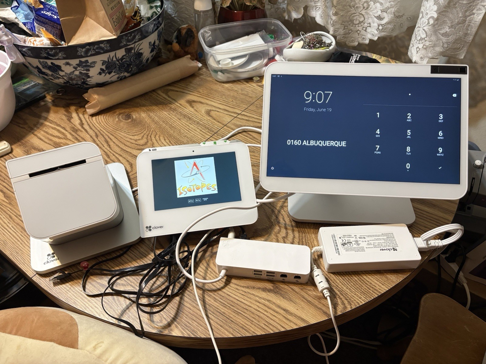 Clover Station Pro S503 C503 P500 POS Display Terminal Printer *MERCHANT LOCKED*