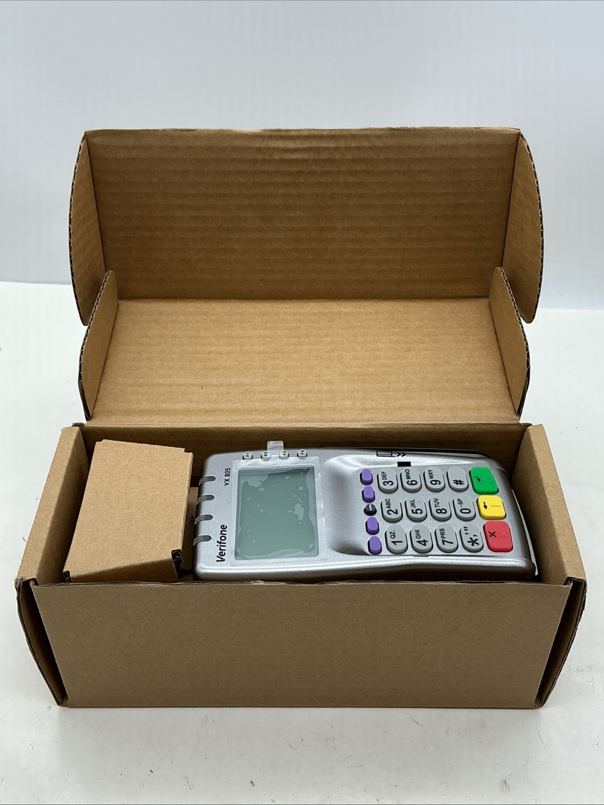 BRAND NEW Open Box VeriFone VX805 Credit card Merchant Scanner (84)