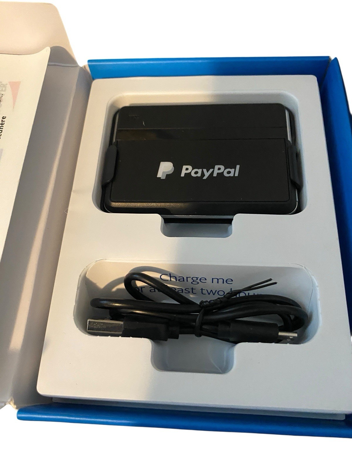 PayPal Here Chip And Swipe Reader In Box With Charger Card Reader – New