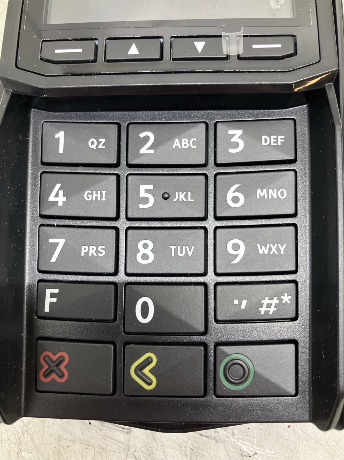 Ingenico Lane/3000 Payment Terminal with PIN Pad, Screen, And Cables