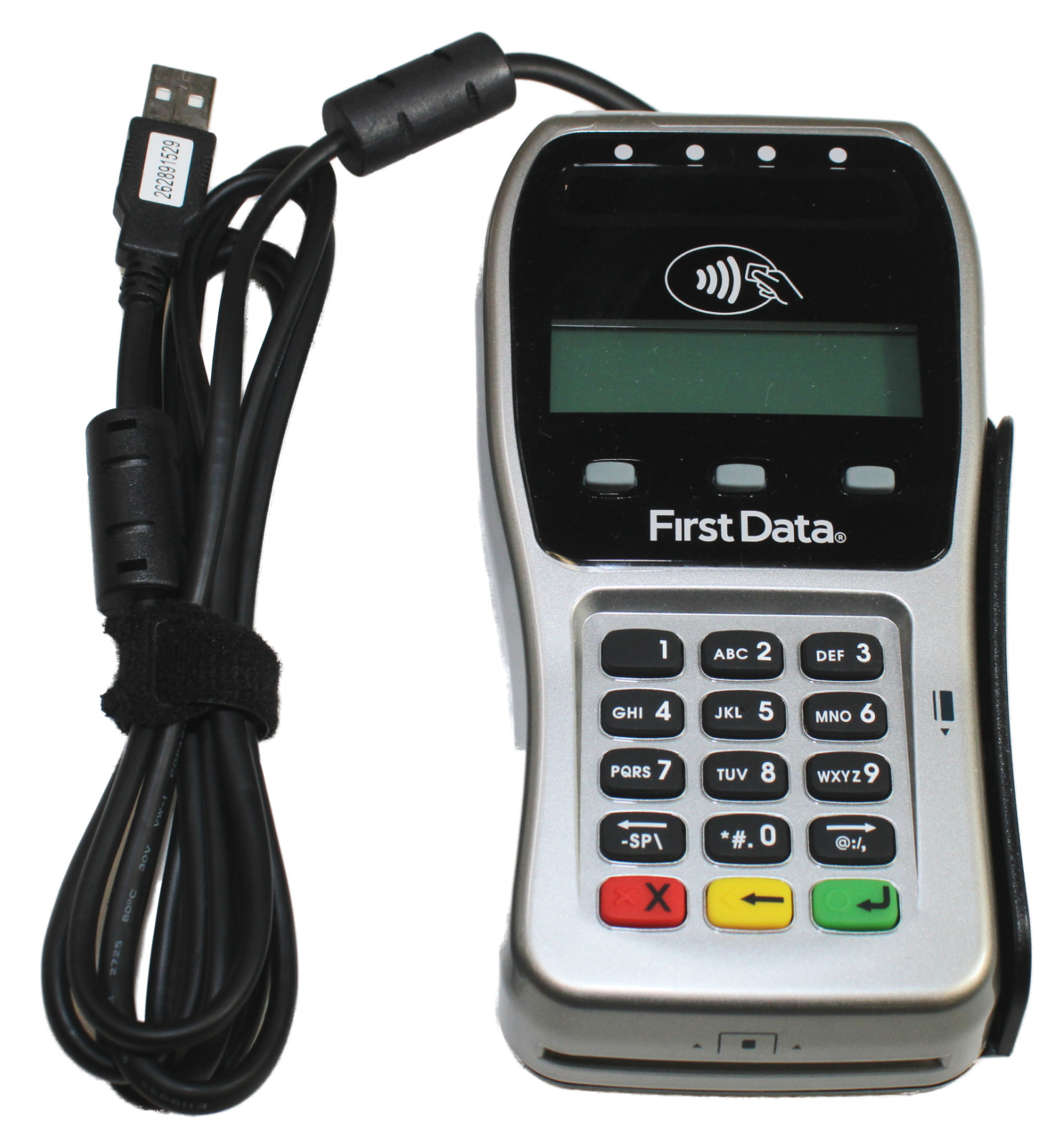 First Data FD-35 PIN Pad Customer Facing Credit Card Terminal EMV Chip Apple Pay