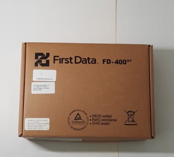 First Data FD400GT (MC8090) Credit Card Reader