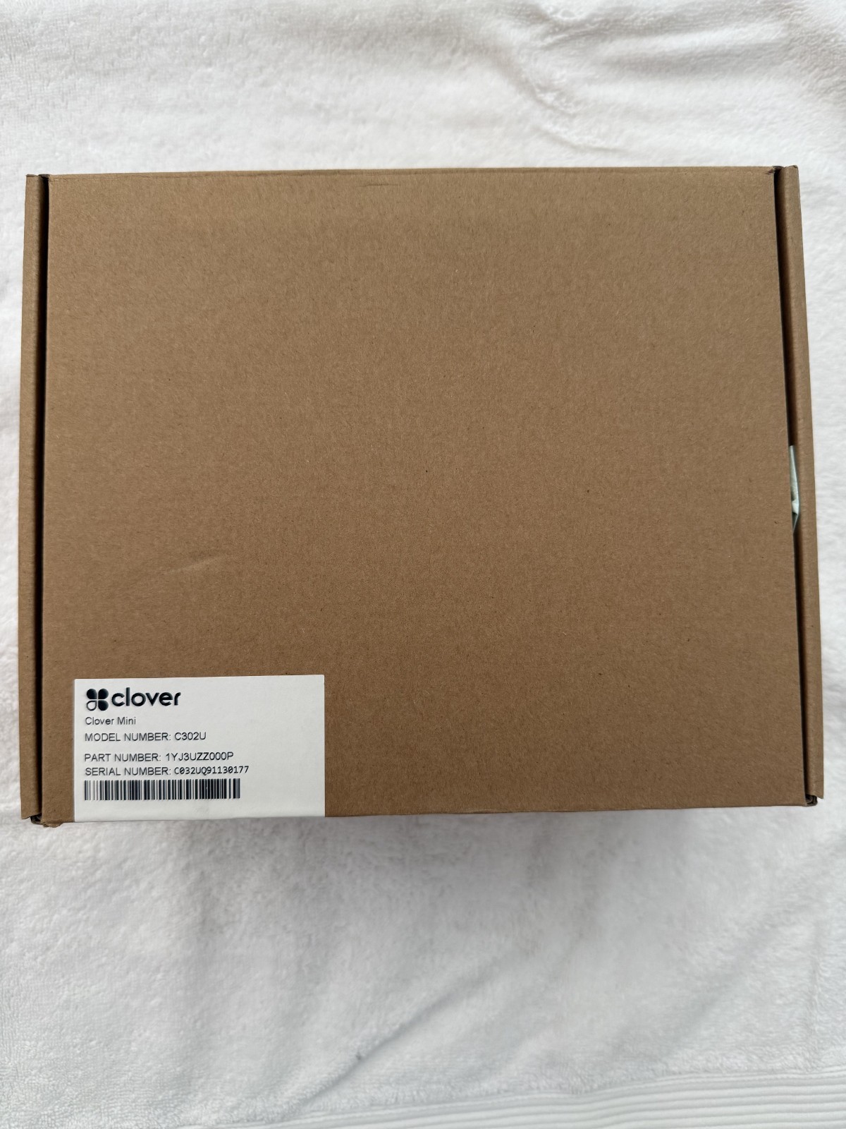 Clover Mini C302U POS System with USB Hub + Power Supply + Tape Ex Condition