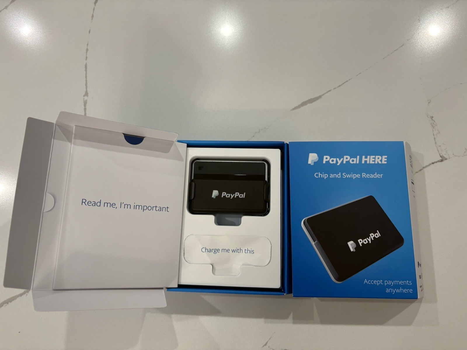 PayPal PCSUSDCRT Chip and Swipe Reader – Black