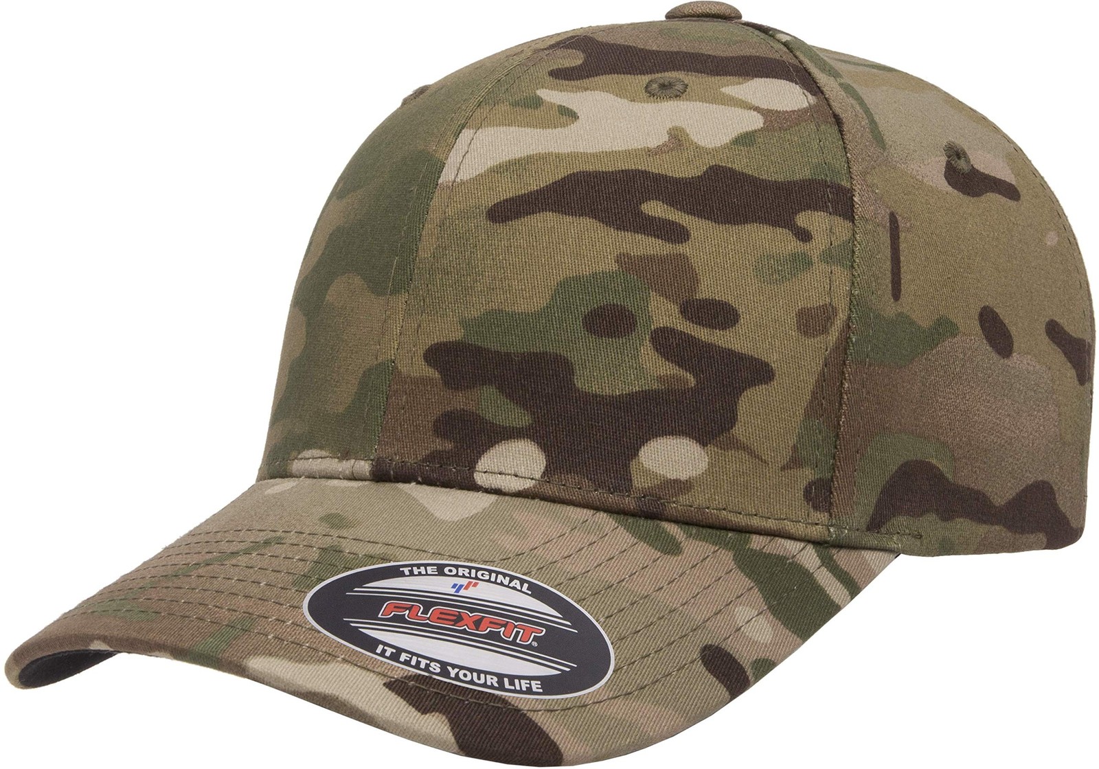 Flexfit mens Men’s Multicam Cap Small-Medium Black