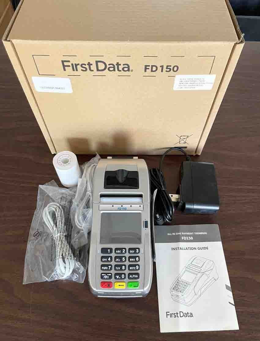 First Data FD150 (Ethernet / WiFi / Dial Up) *UNLOCKED*
