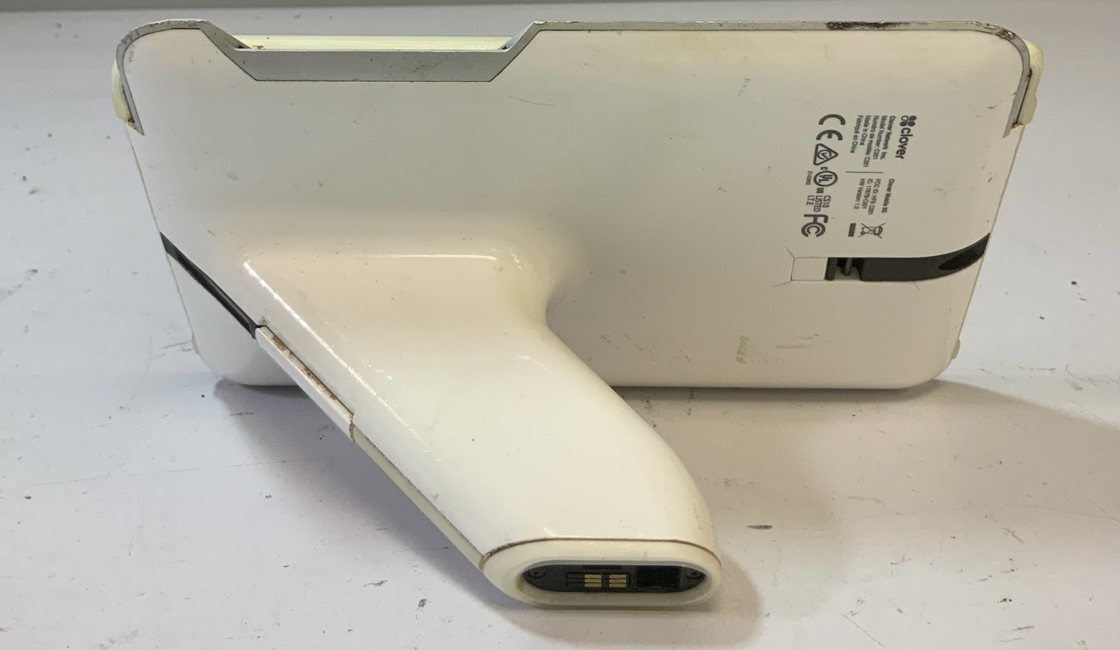 Clover C201 Mobile Portable POS Device Touchscreen Card Reader, White “W2D”