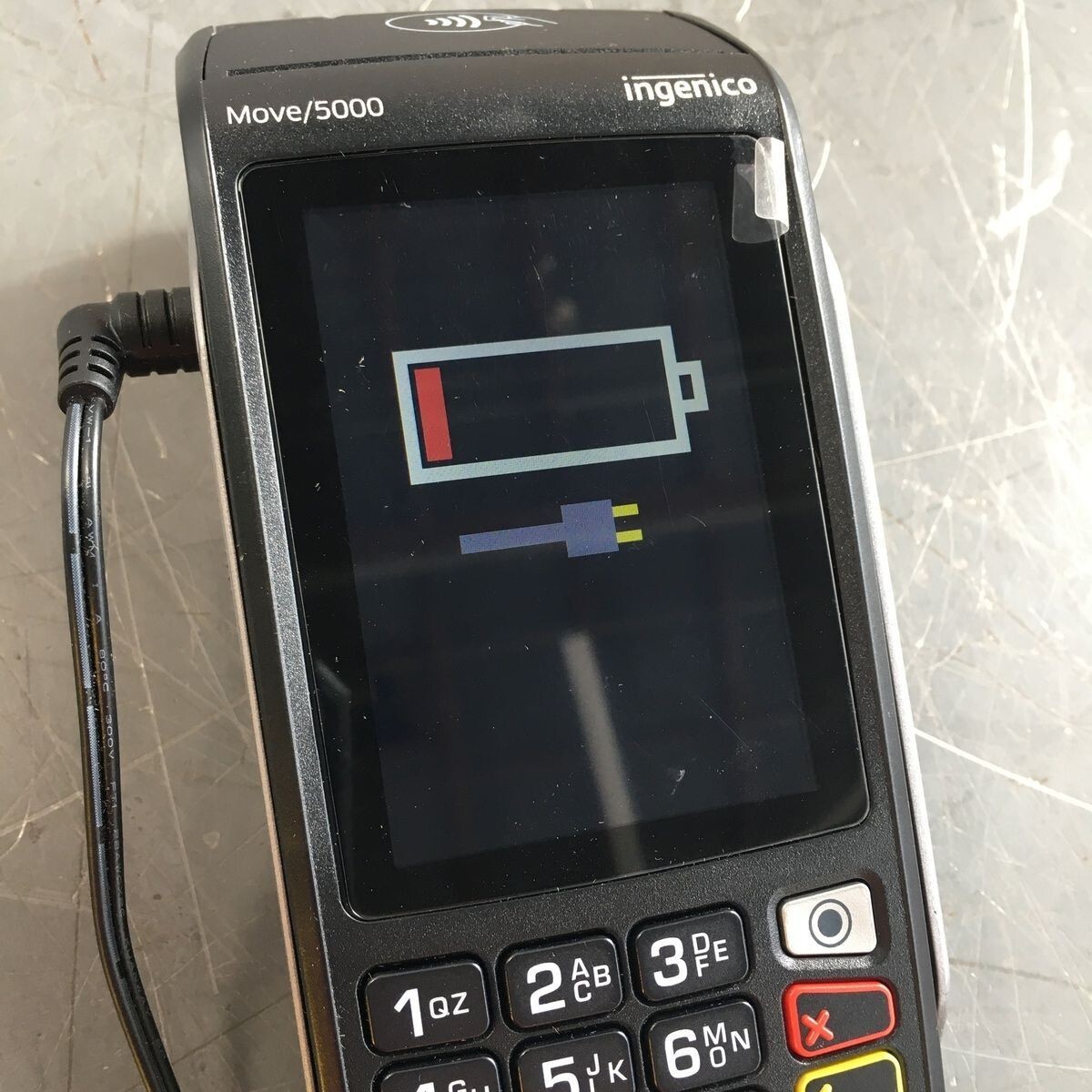 Ingenico Move 5000 Pos Payment Credit Card Terminal With Battery