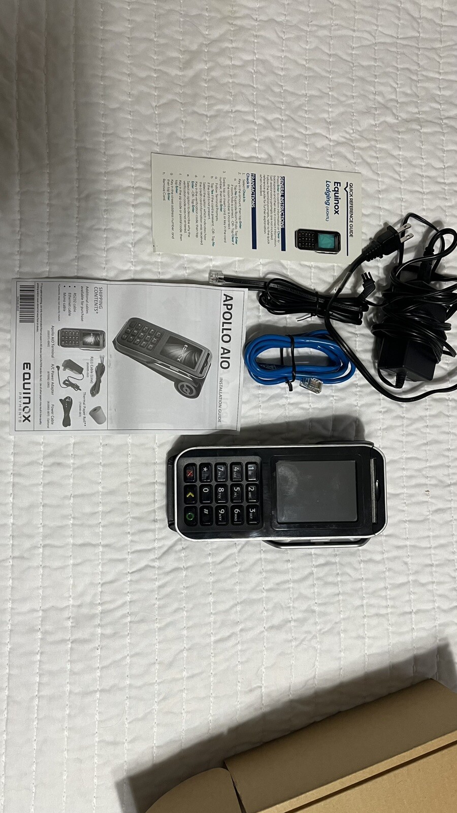 Equinox Payment Apollo AIO W/Lodging Software