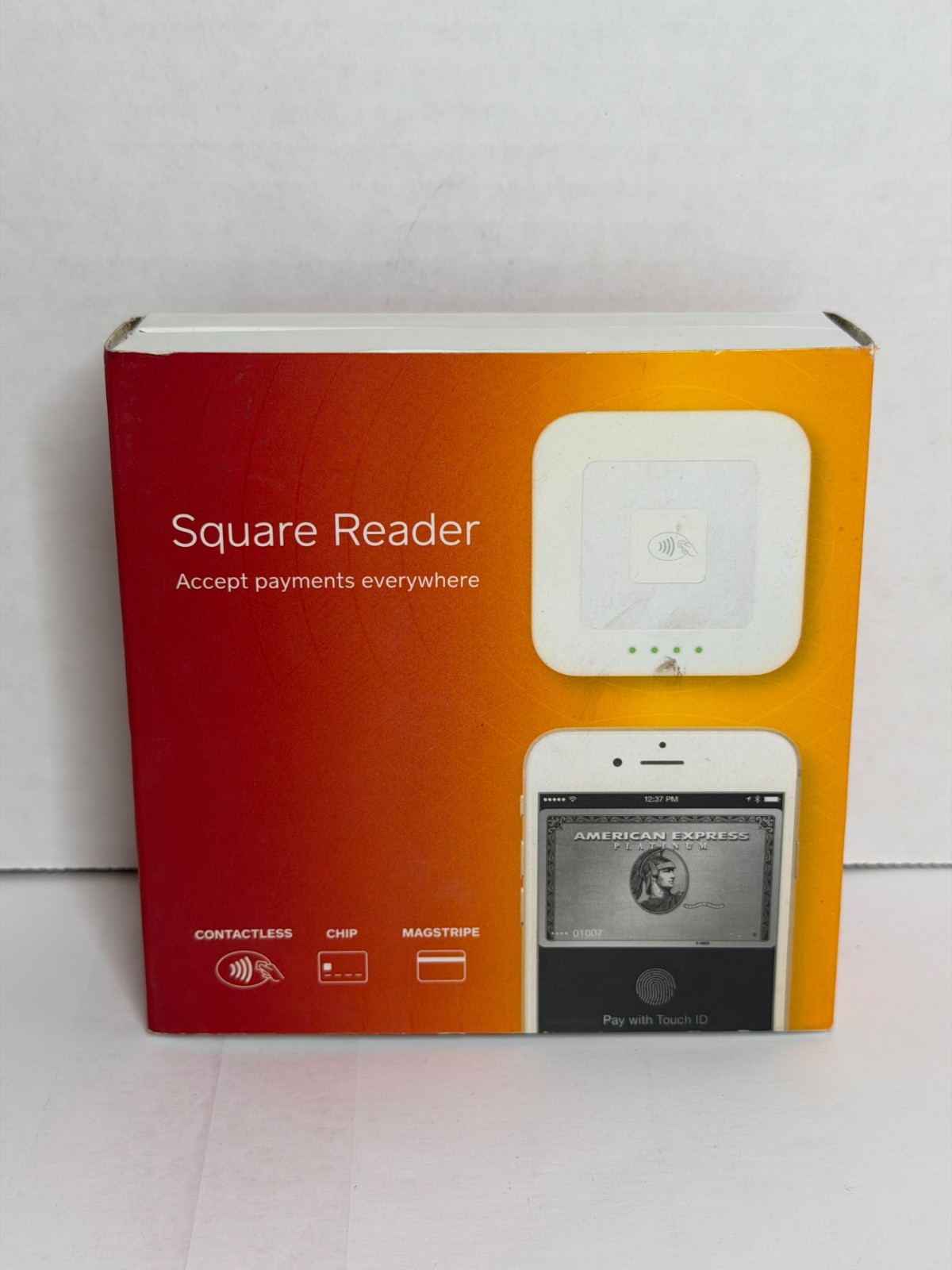 Square Reader Contactless + Chip Cards – White B7