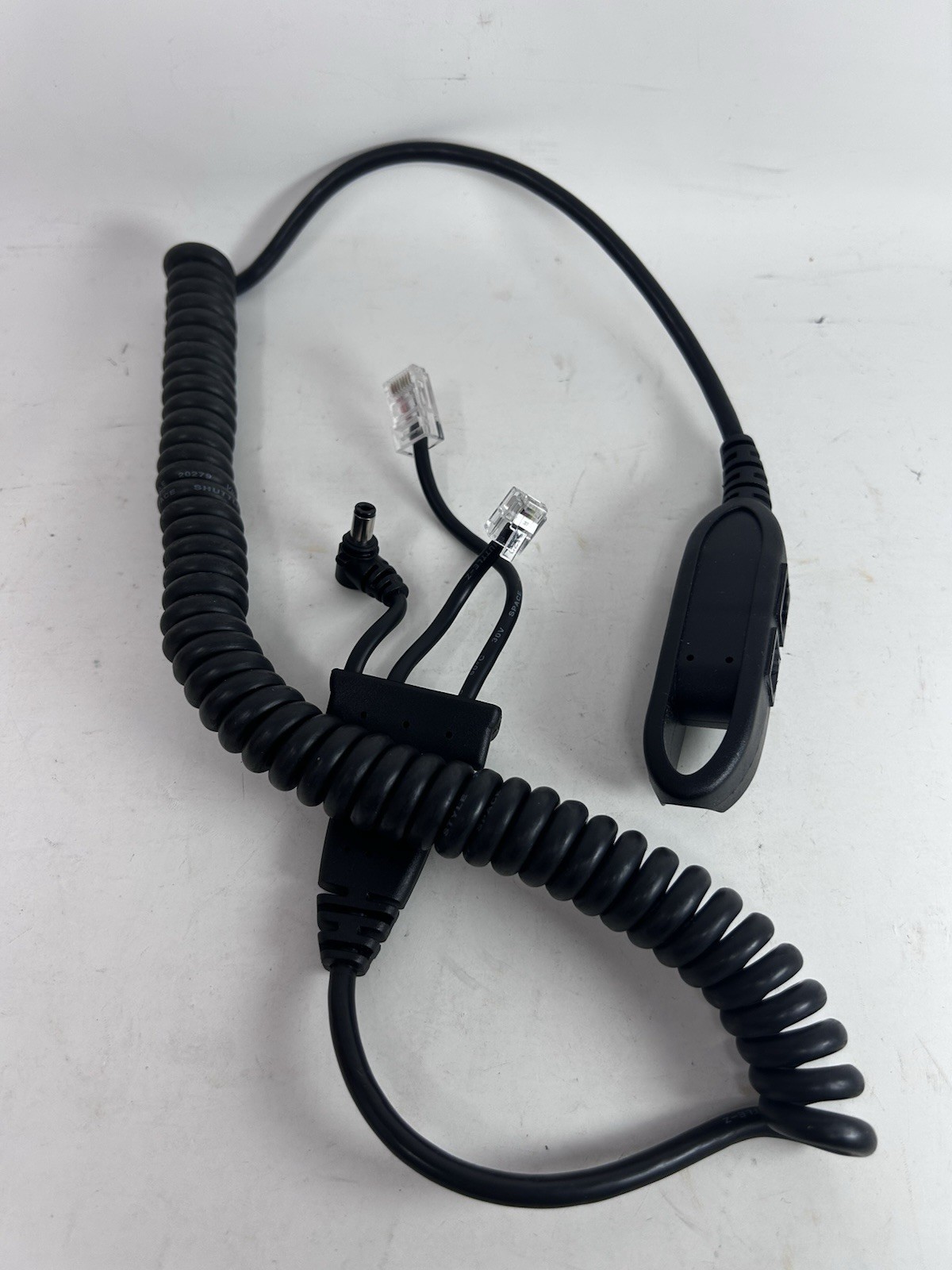 VERIFONE VX520 Tri Cable For Cat6 Ethernet & Landline, AC Adaptor Plug-In Back
