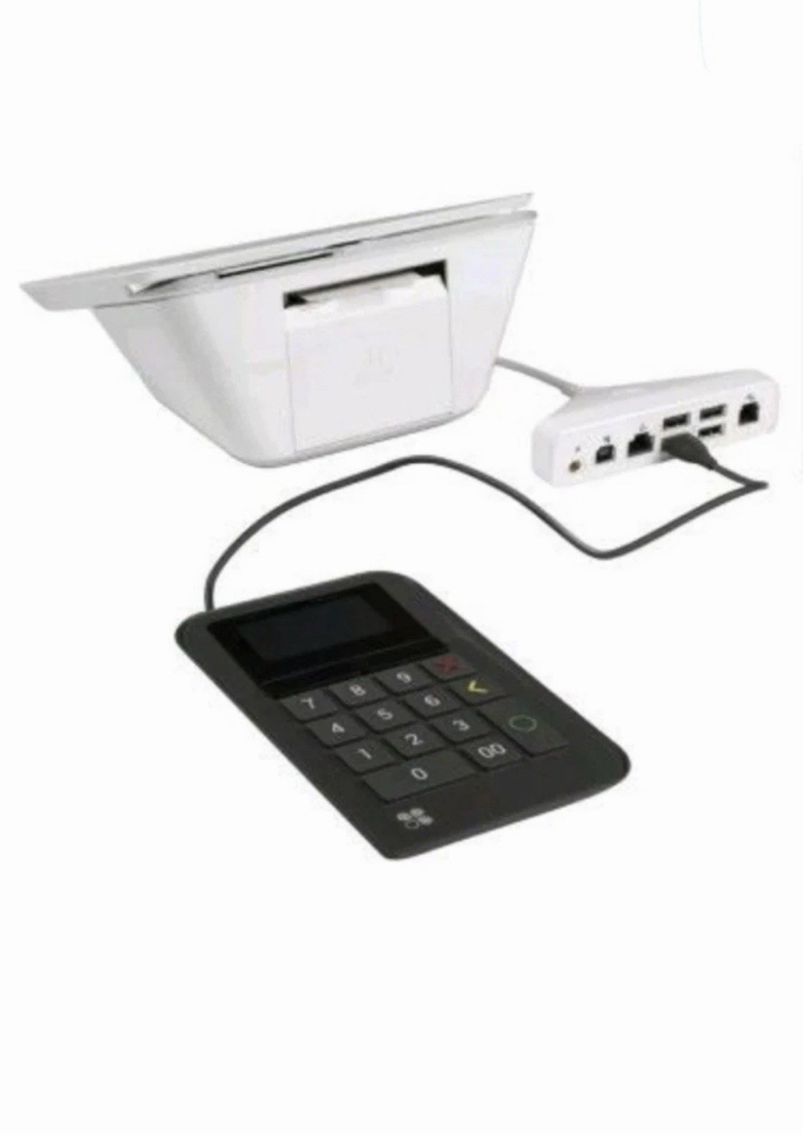 Clover M300 Merchant Keypad USB PIN Pad POS Terminal Accessory Black (used)