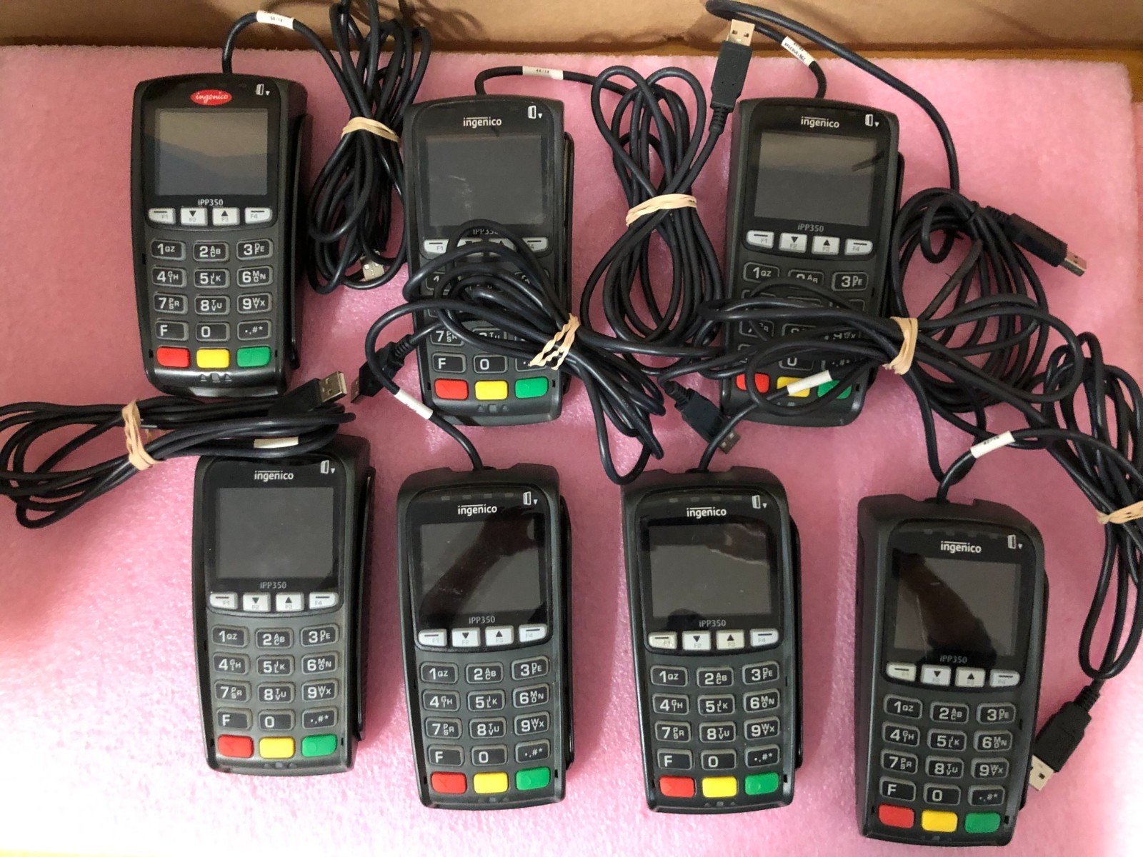 1 lot of 13 Ingenico IPP350 Credit Card Reader Terminal IPP350-01T1305A