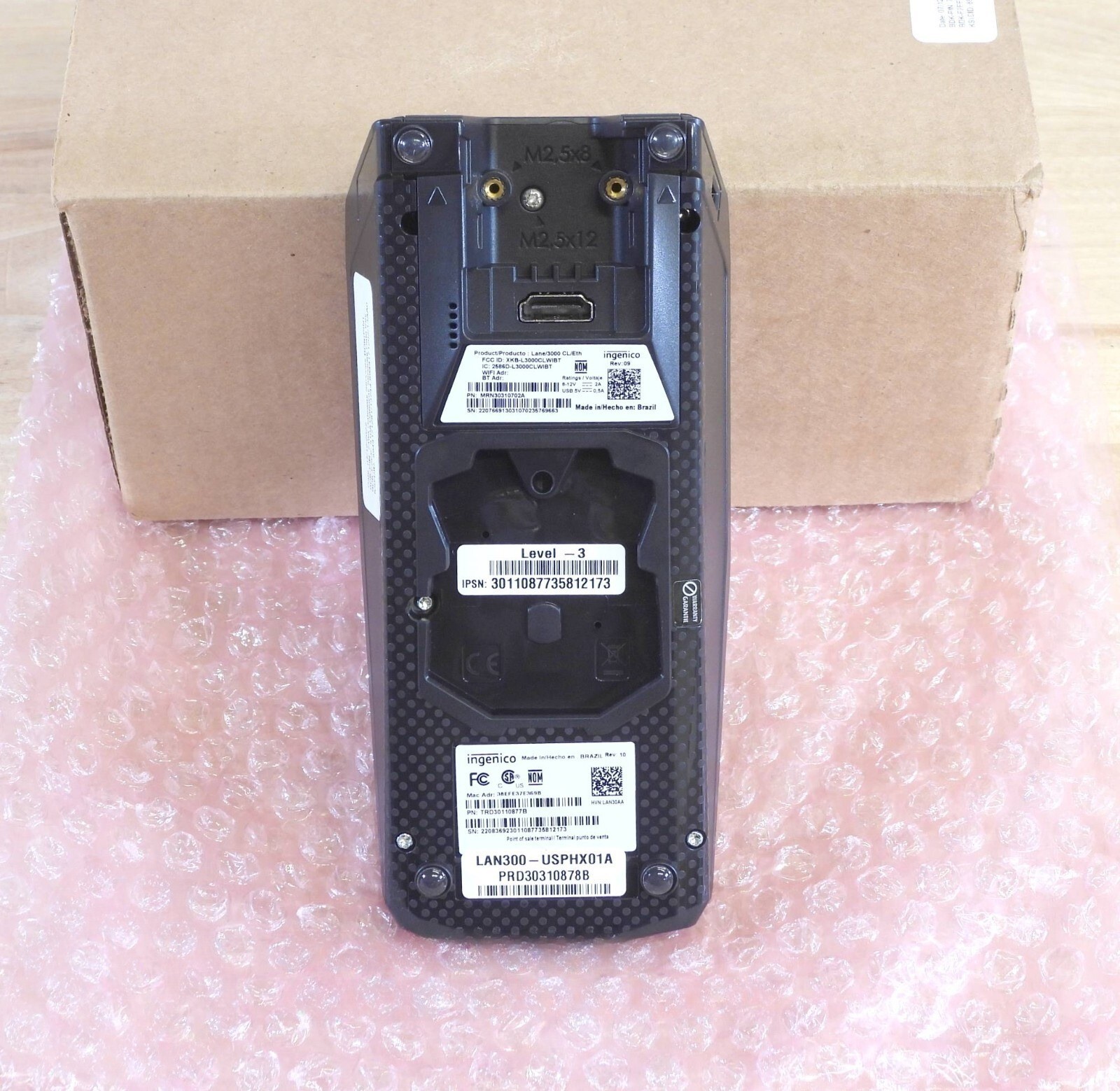 (Lot of 6) Ingenico Credit Card Machine Terminal (Lane/3000)