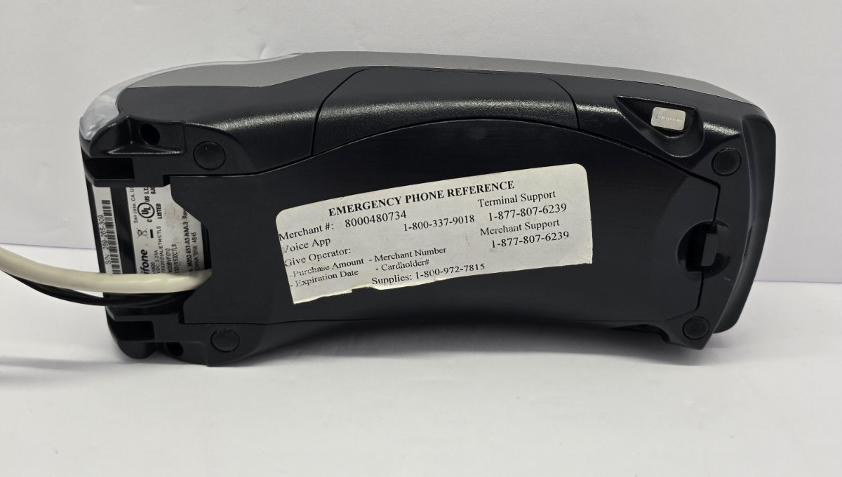 Verifone VX520 Credit Card POS Terminal DIAL/ETH/CTLS w/ Swipe Reader – Tested
