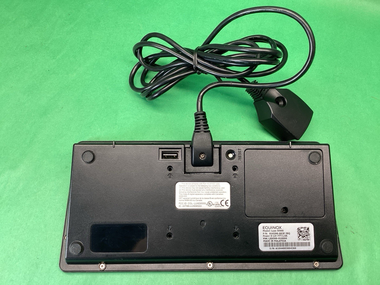 Equinox Luxe 8500i Touchscreen Payment Terminal POS 010390-002E – UNTESTED