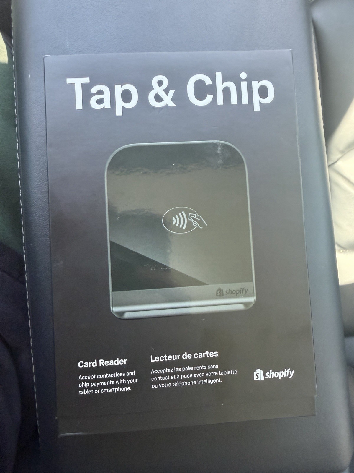 Shopify Tap & Chip Credit Card Reader & Writer, Contactless + Chip