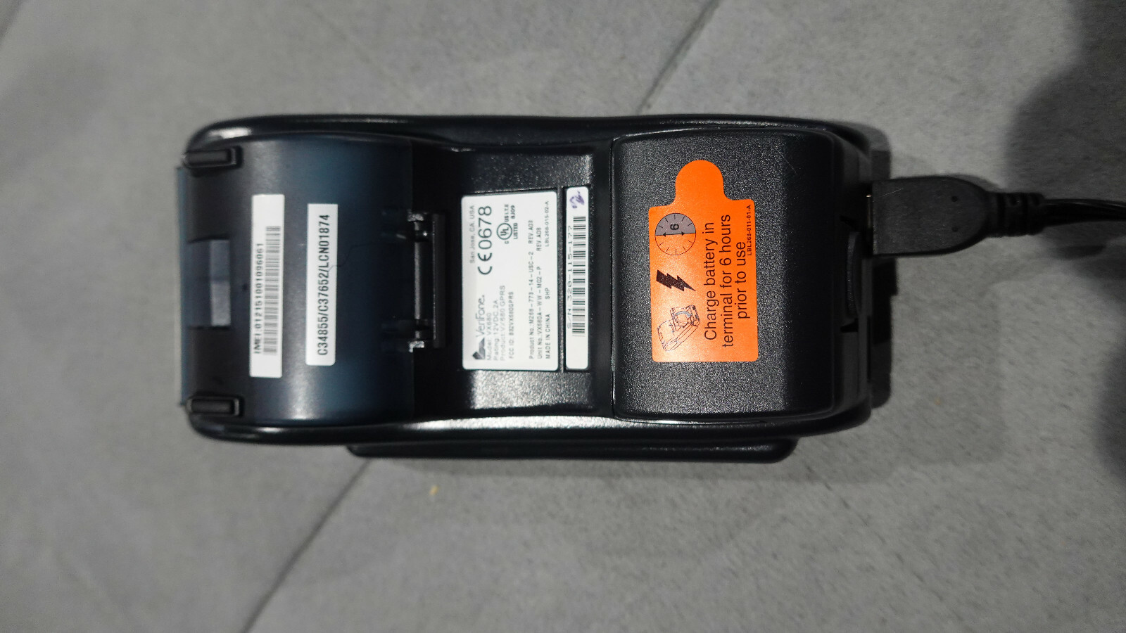 VeriFone VX680 Credit Card Terminal (M268-773-14-USC-2)