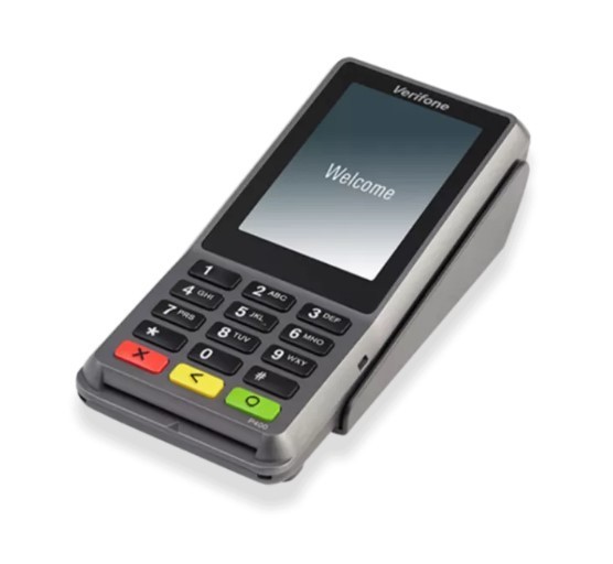 NEW VERIFONE P400 M435 3.5″ TOUCHSCREEN EMV NFC CREDIT CARD PIN PAD TERMINAL