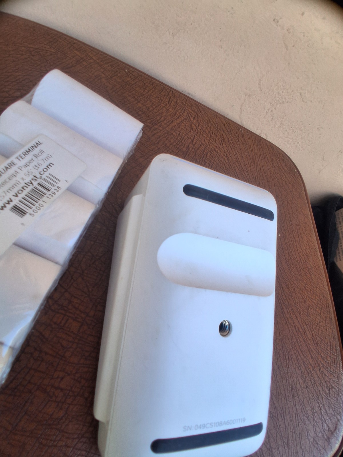 Square 02099 Credit Card Terminals Tested Reciept Paper Included Series 1