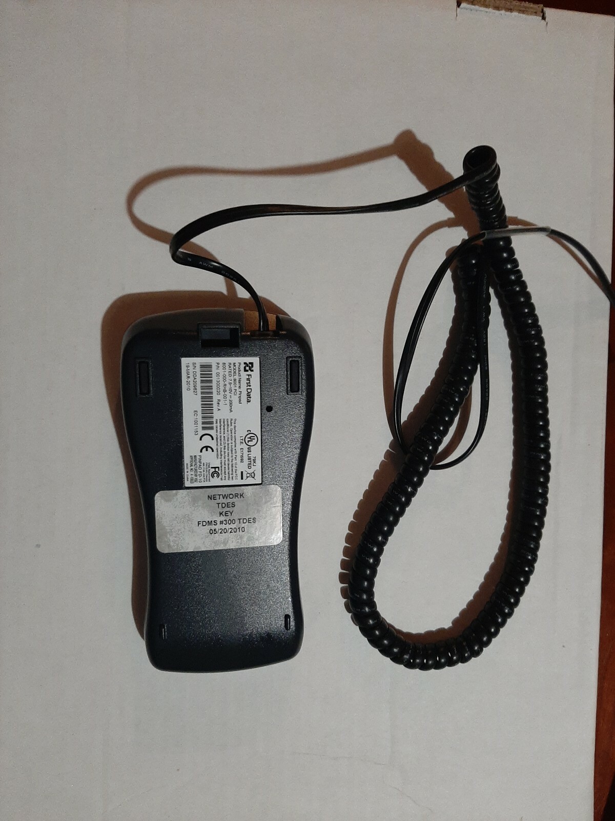 First Data FD-10 PinPad, ATM Credit Debit input Pad – Model 8001 PCI (001300020)
