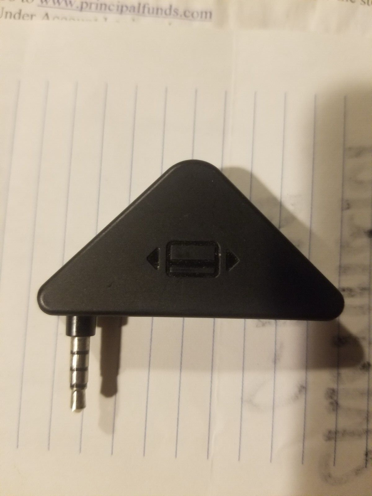 PayPal Here Triangular AUX 3.5mm Port Headphone Jack Credit Debit Card Reader