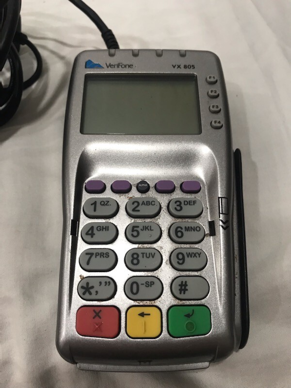 Verifone VX 805 Credit Card Reader