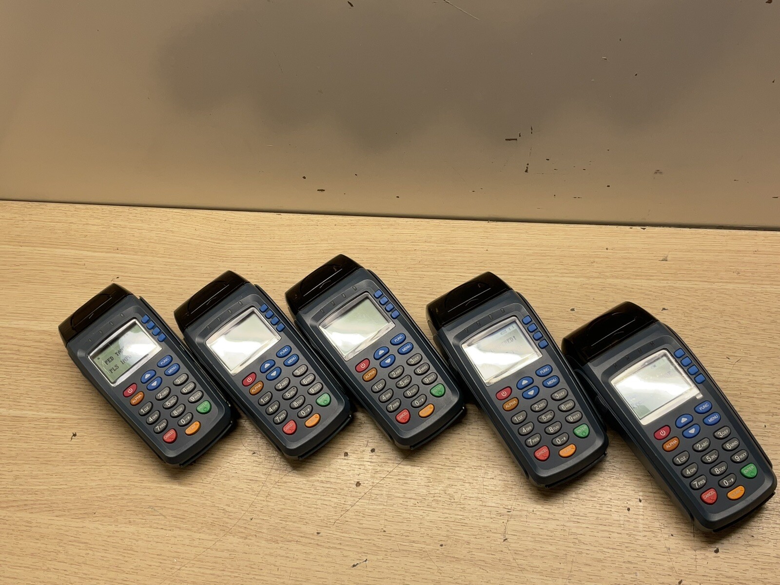 Pax S90 Blue 3G Mobile Credit Card Reader Payment Terminal/Lot Of 5 /FRA470