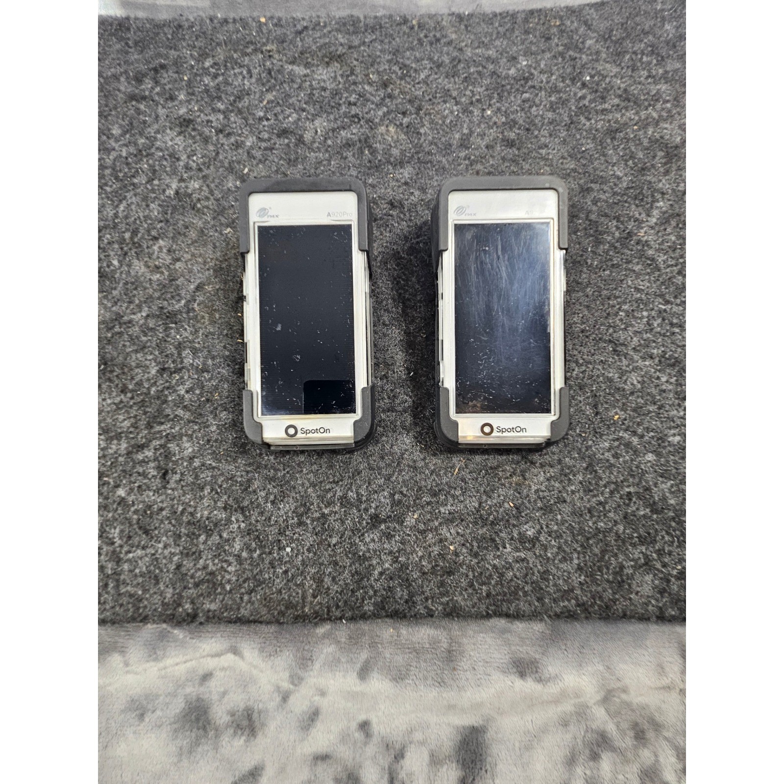 Lot of 2 PAX A920Pro SpotOn Smart Mobile POS Payment Terminals – For Parts