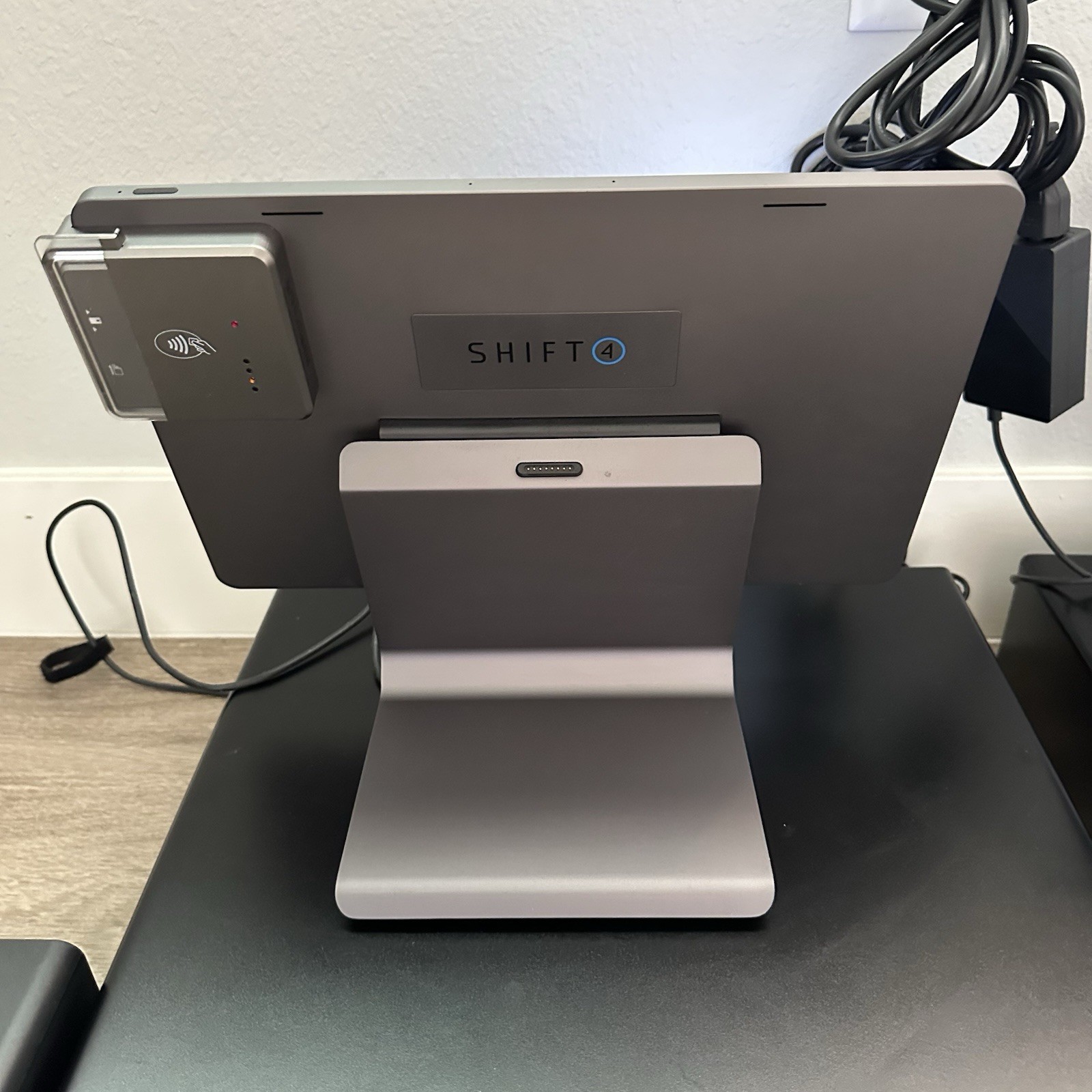 PAX Workstation L1400 Android POS, BTP-S80 Printer, Shift4 Skytab Cash Drawer