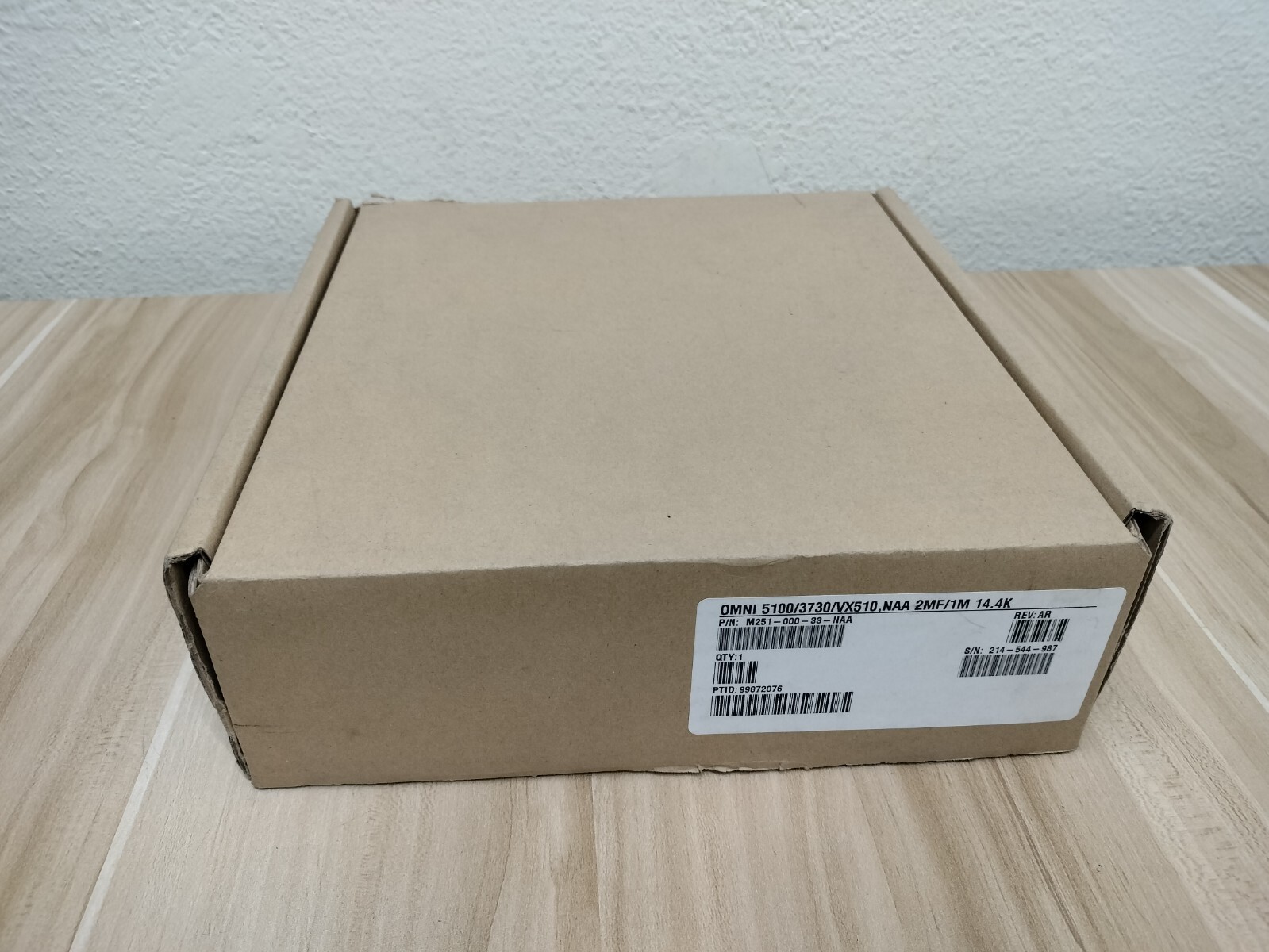 VERIFONE OMNI 5100 ETHERNET CREDIT CARD TRANSACTION TERMINAL VX510