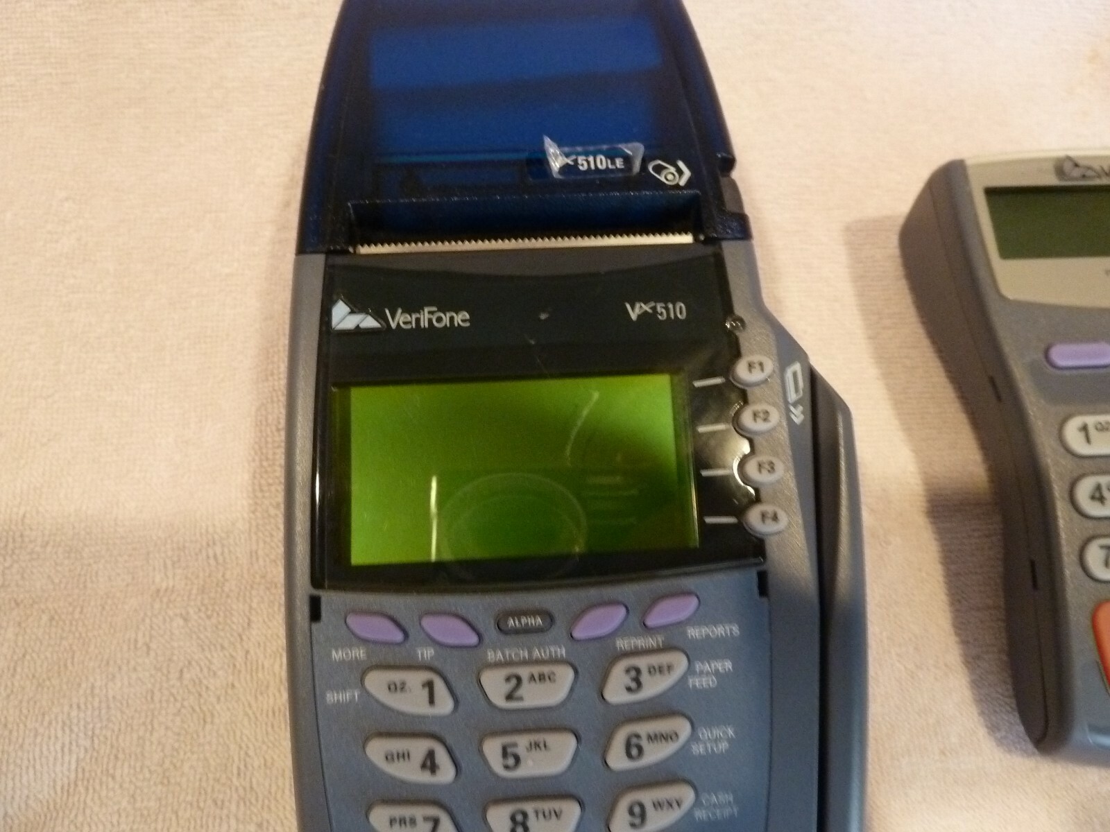 VERIFONE Vx510LE CREDIT CARD TERMINAL, Vx 510 LE, PCI-COMPLIANT