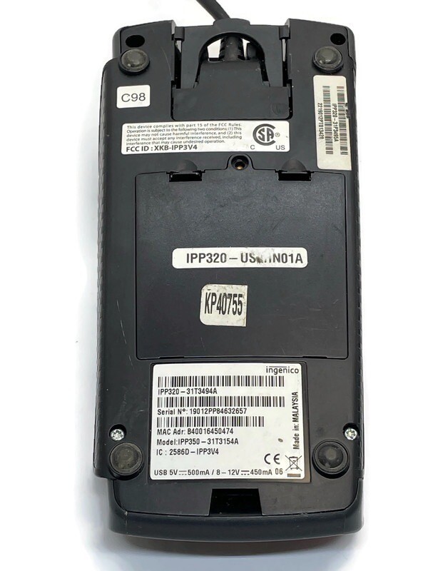 INGENICO IPP320 IPP320-31T3494A IPP320-31P3495A IPP350-31T3154A – CARD READER
