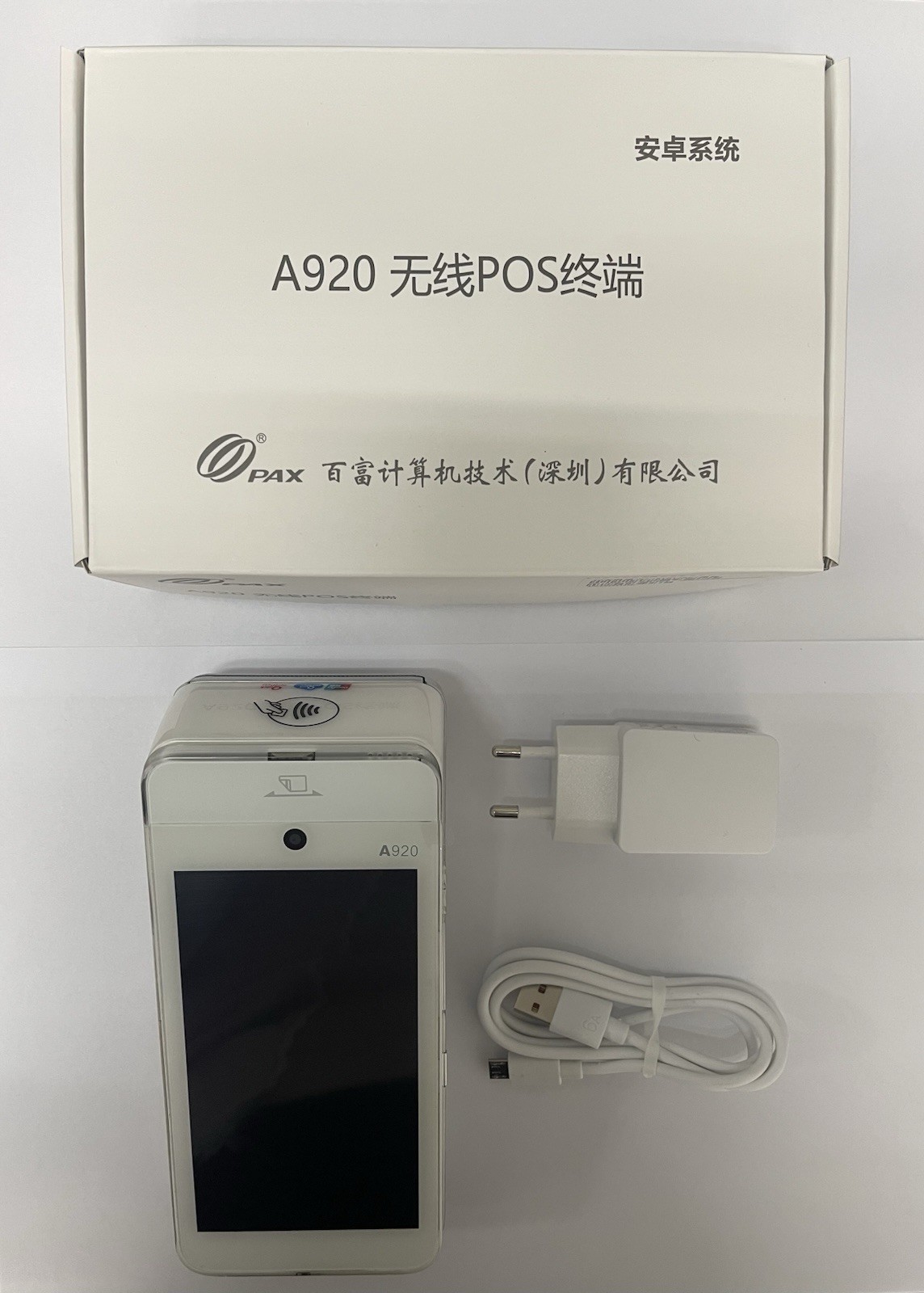 PAX A920 pos Credit Card Terminal Reader payment terminl unlokced 99% new