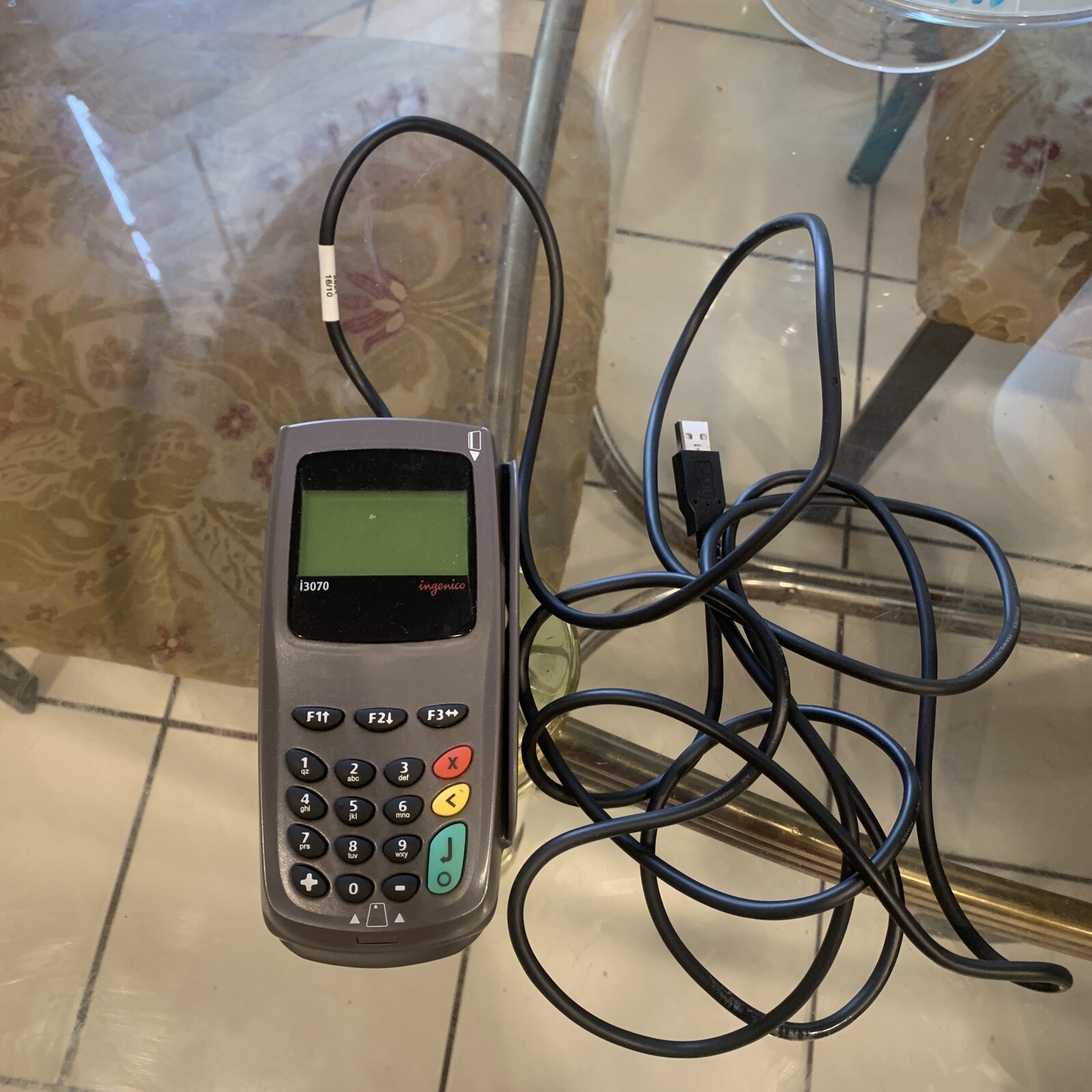 Ingenico 3070 POS Transaction Terminal Credit Card Reader – i3070 RS232 / USB