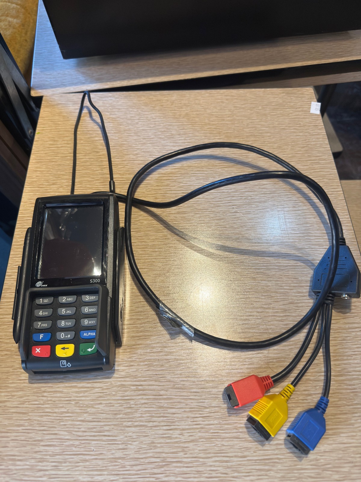 PAX S300 PIN Pad Credit/Debit Card Terminal with Power Adaptor