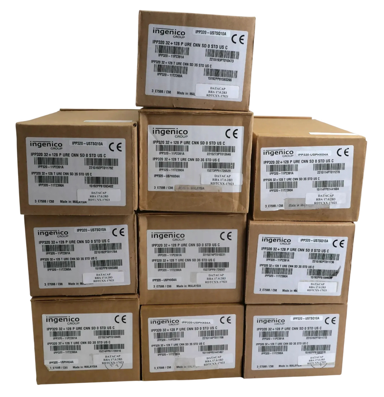 Lot of 10 Ingenico IPP320 Payment Credit Card Terminals – Free Shipping