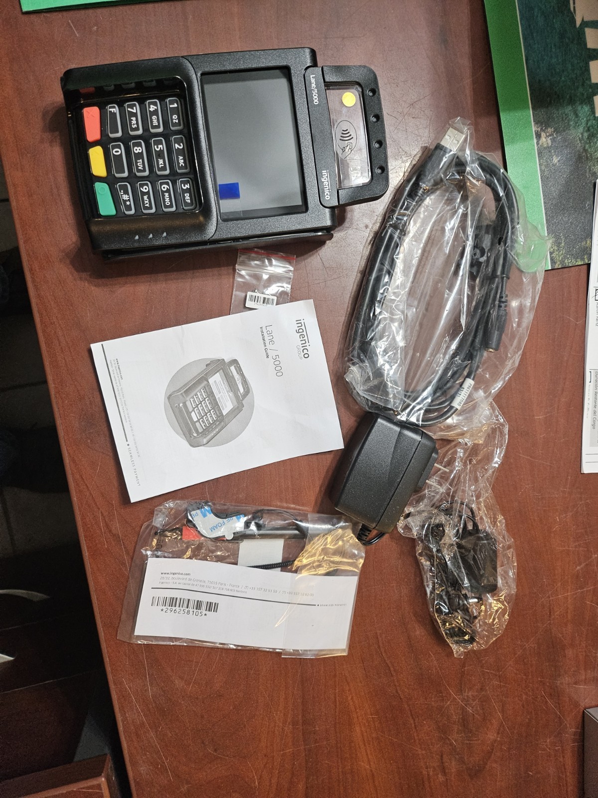 Ingenico Lane 5000 Card Reader Payment Terminal