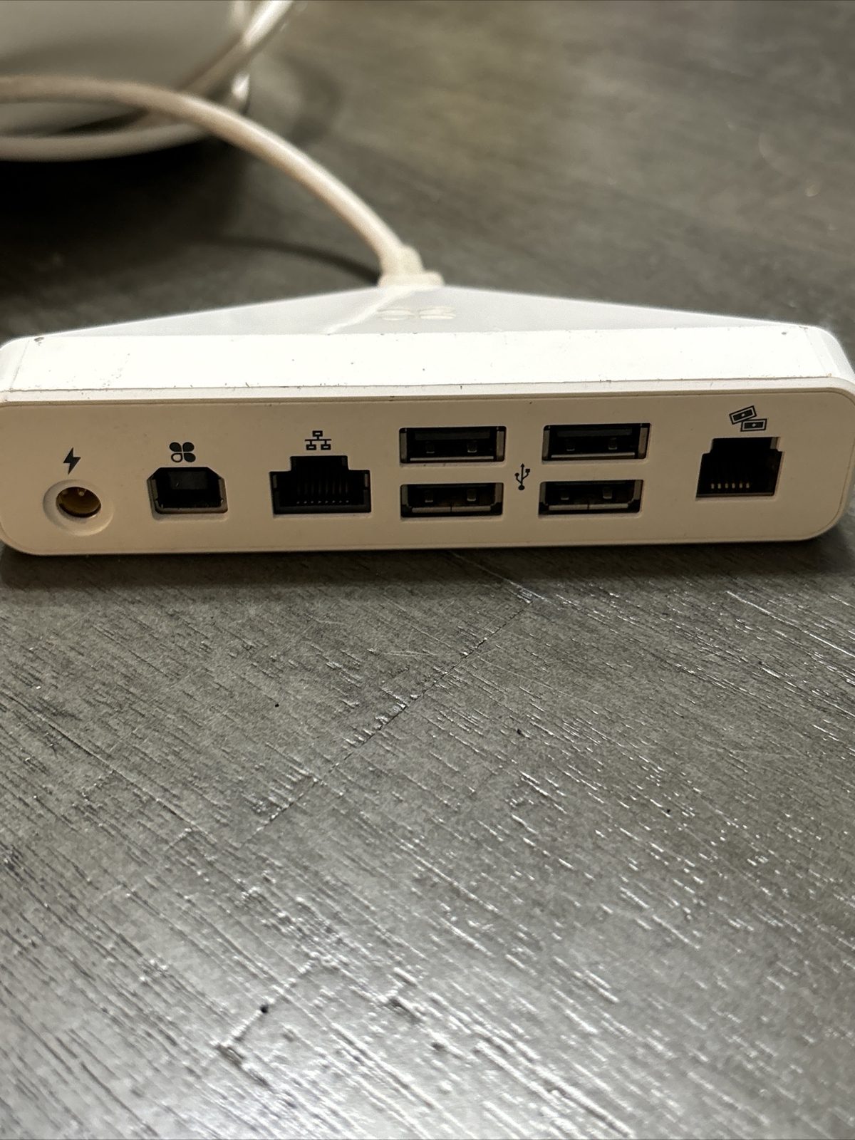 Clover Mini POS System C300 + USB-C Triangle Hub No PSU Parts Only Untested