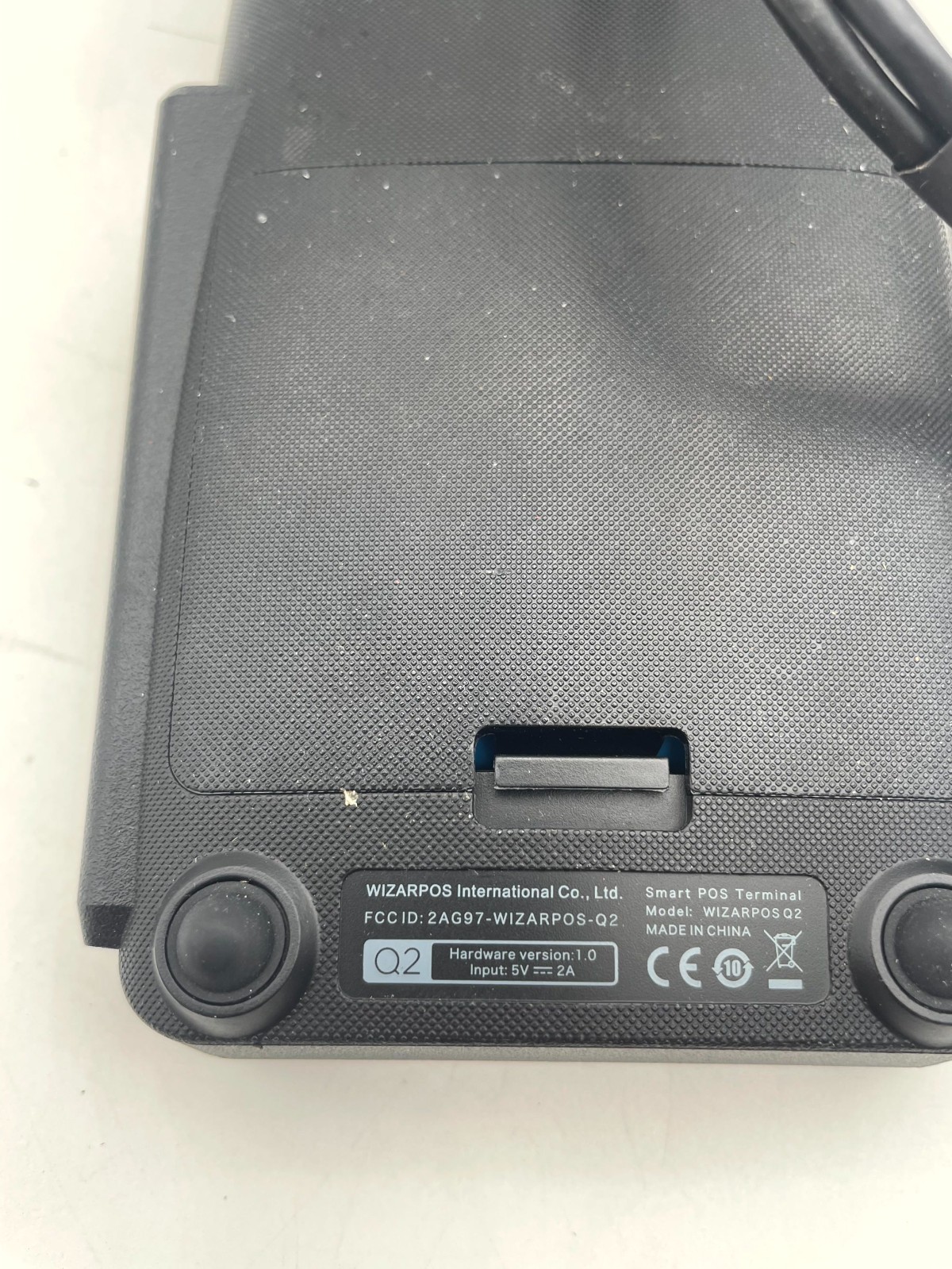 Dejavoo WIZARPOS Q2 Point Of Sale Credit Card Reader Terminal Black Touch Screen