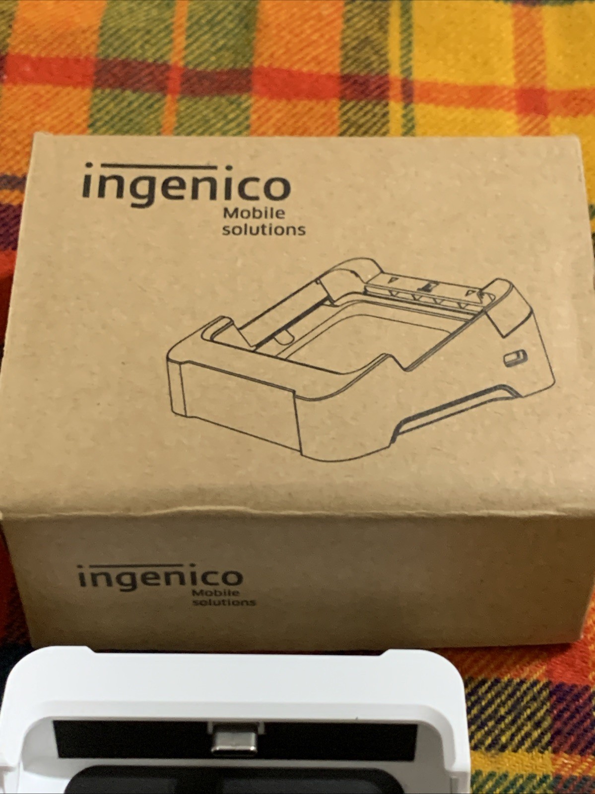 Ingenico C5N050-00002A Cradle for Ingenico Moby/5500 White