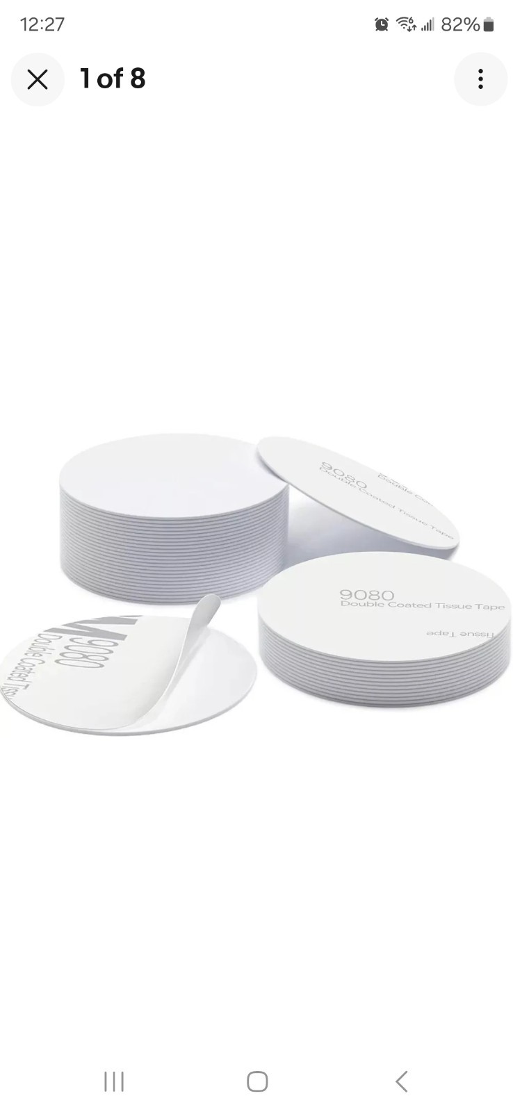 300 Pcs Round 25mm/1″ Dia NFC Tag 215 Coin Tag 504 Bytes Blank Chip Card Sticker