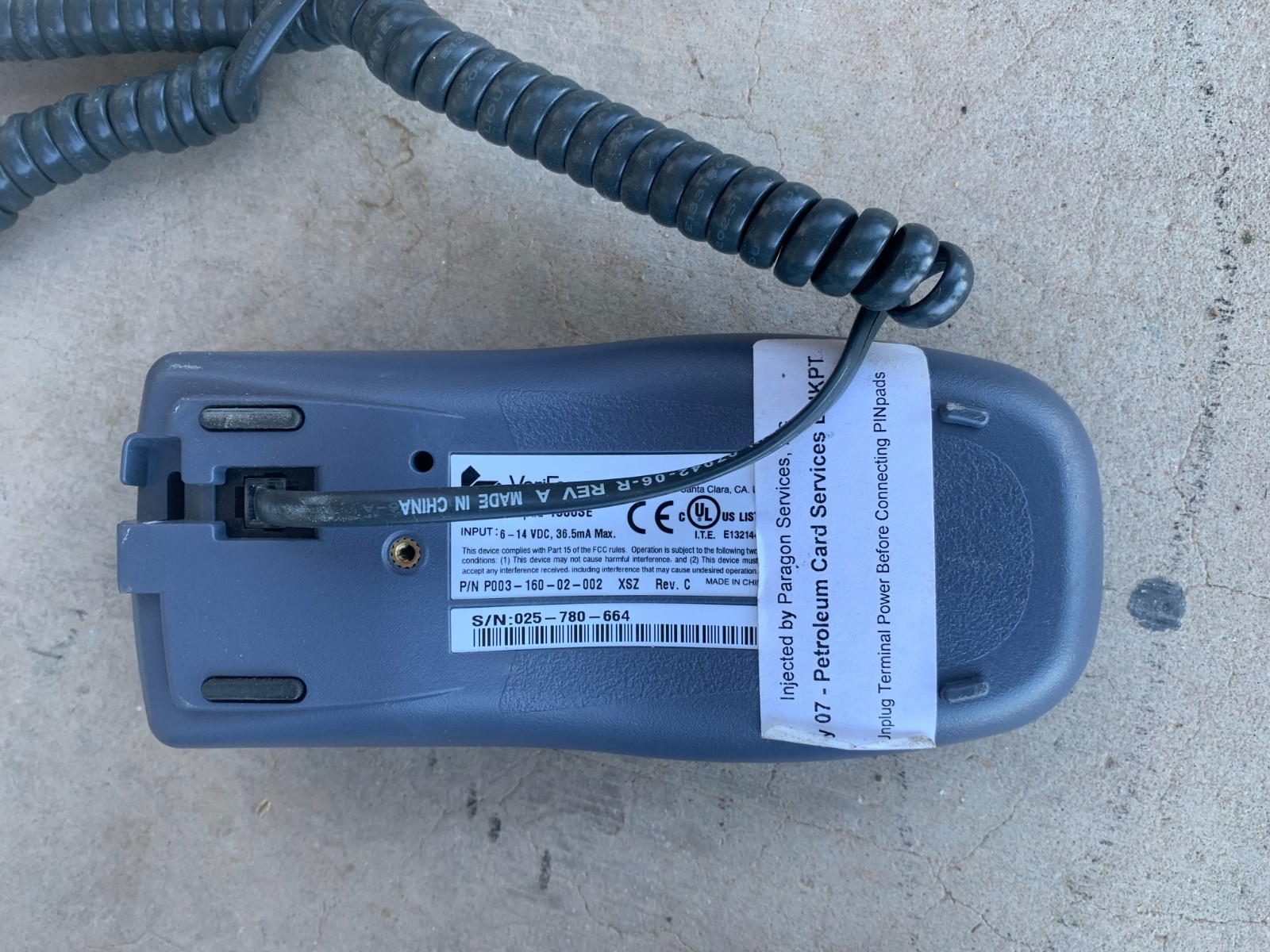 VeriFone Omni 5700 Credit Card Reader M257-000-02-NA1